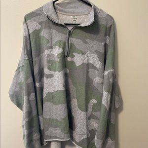 Aerie Camo Halfzip